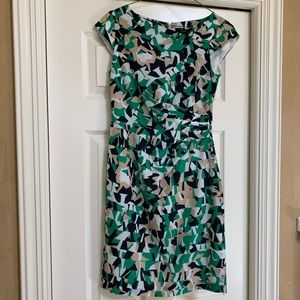 Ann Taylor - Size 0 - Asymmetrical Neck Sheath